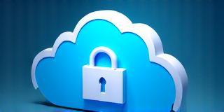 Cloud security icon